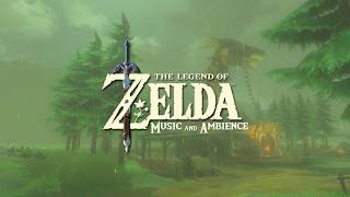 a soft Rainy Day Ambience by Relaxing zelda video games music mix w/ heavy rain screenshot 5