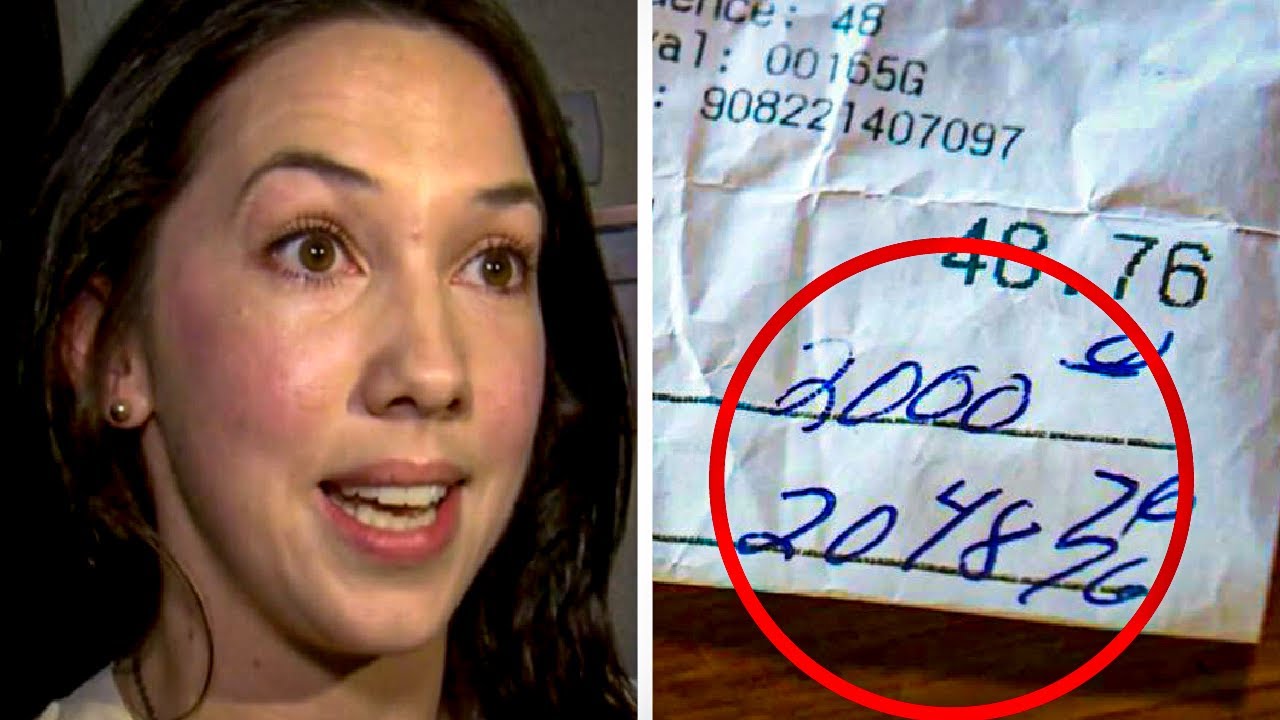 Customer Leaves $2,000 Tip On $48 76 Bill At Restaurant With Specific Instructions