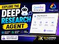 Gemini Deep Research Agent Explained | Gemini Enterprise | Generate Research Reports in Minutes!