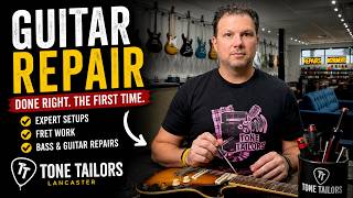 Guitar Repair in Lancaster PA | Setups, Fret Work, Bass Repairs & Expert Instrument Service