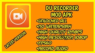 How to download Du Recorder Mod Apk | 30MB ONLY!!! | Jed PH 2020 screenshot 1