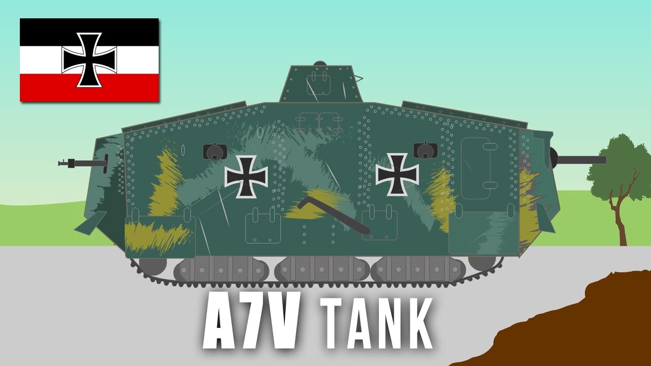 WWI Tanks: A7V Tank