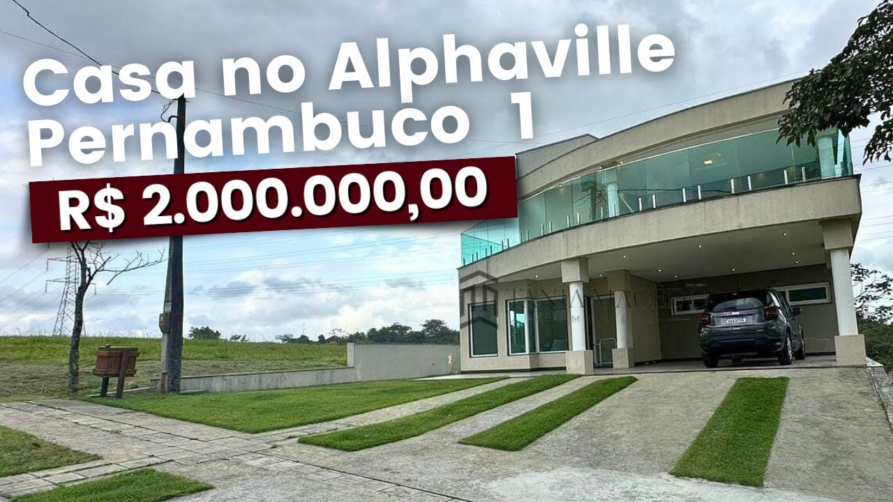 Casa de Alto Padrão em Alphaville Pernambuco 1 - RECIFE