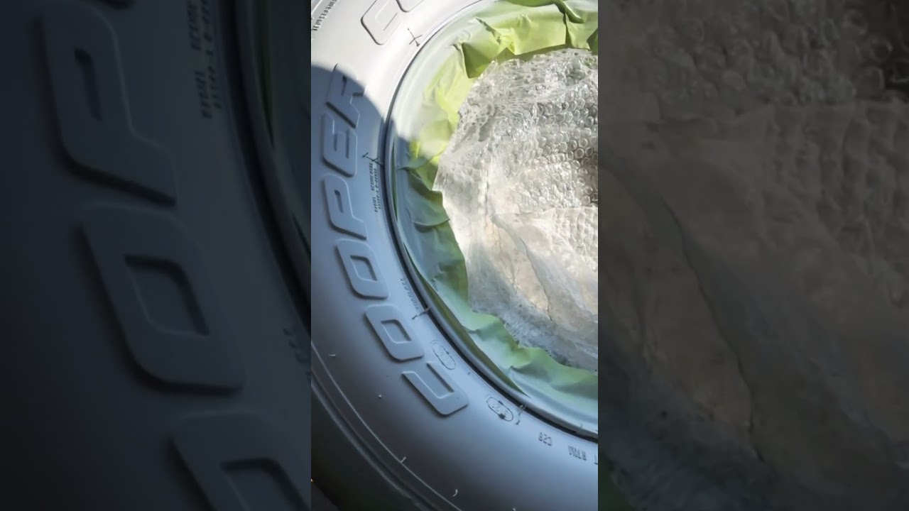 white wall  tires I painted. See how they  hold up 