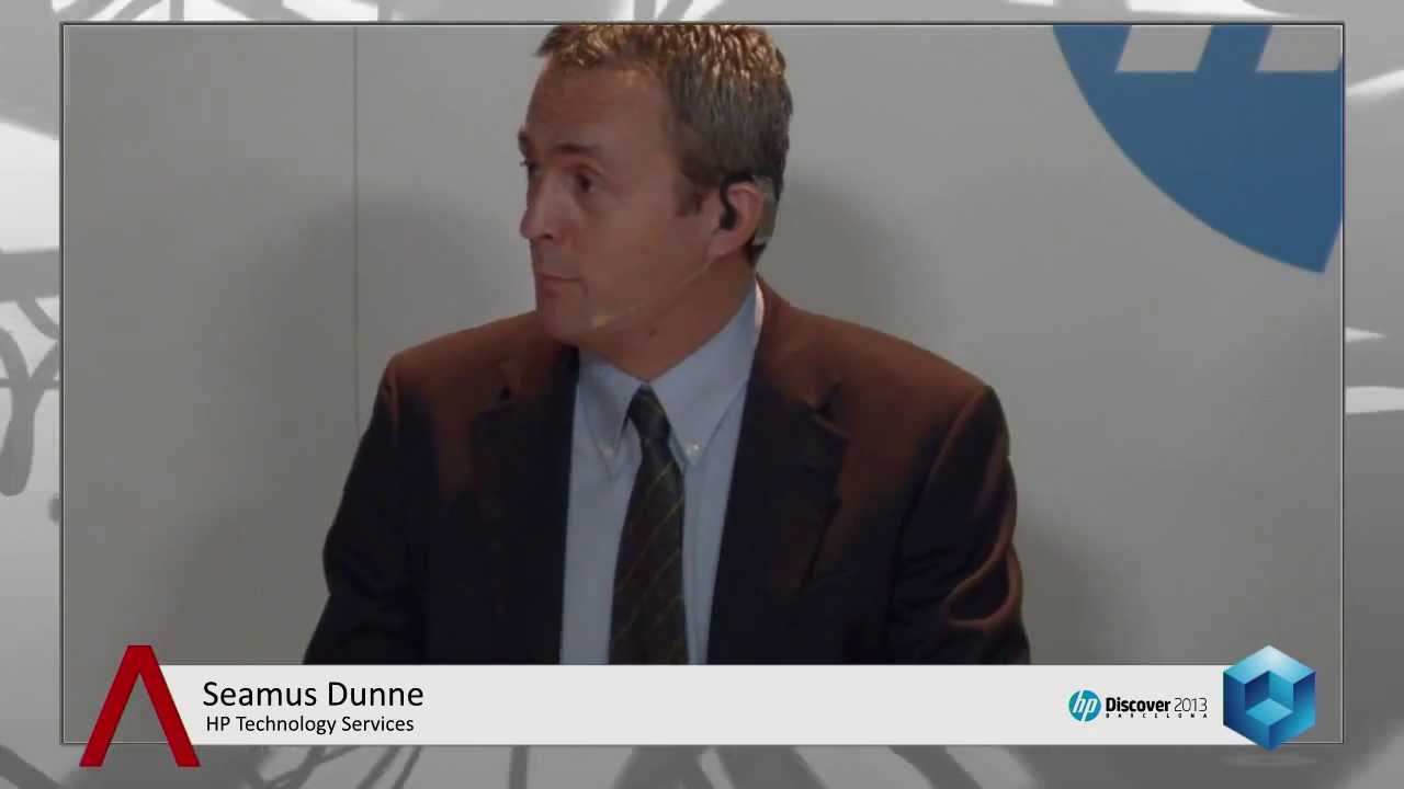 Seamus Dunne - HP Discover Barcelona 2013 - theCUBE - 