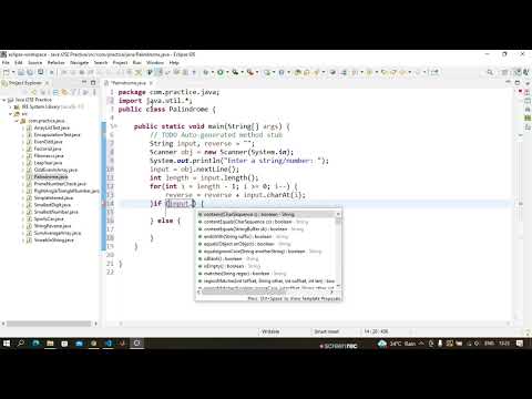Java Program to Check a Number is Palindrome or not | User Input