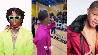 Jacquees brought out YK Osiris and High School Students went Wild - Free Show