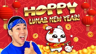 🧧🐇 Happy Lunar New Year TILES HOP | Kids Brain Break Workout | GoNoodle inspired by Bobo P.E. 32,564 views 1 year ago 5 minutes, 6 seconds