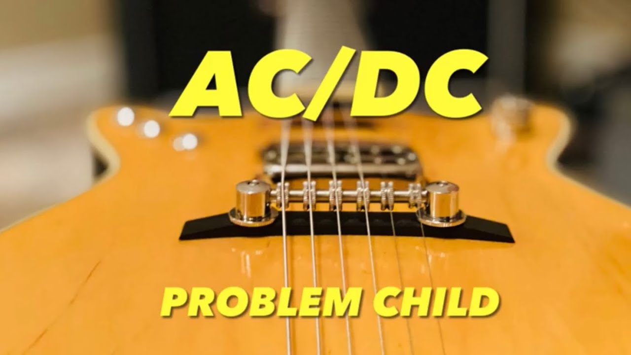 AC/DC Problem Child (Malcolm Young Guitar Parts) - YouTube