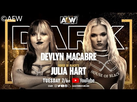 Julia Hart vs Devlyn Macabre / Singles Match / AEW Dark #184 / WWE 2K22 ...