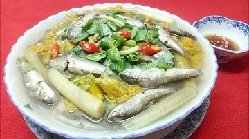 Canh Chua Cá Linh, Bông Điên Điển & Bông Súng Đầu Mùa Nước Nổi Ngon Tuyệt Vời - Video số 78