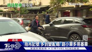 陷阱! 停車格也違停? 尖峰時段'限時'禁停｜TVBS新聞