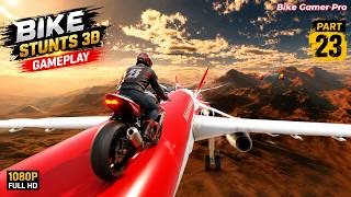 Bike Stunts 3D Game  Parts 23  Bike Gamer Pro  Mega Stunt Challenge Gameplay Android & iOS #game screenshot 4