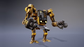 Light Mining Mech Showcase