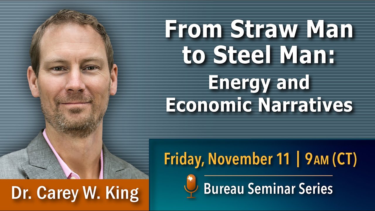 From Straw Man to Steel Man Energy and Economic Narratives YouTube