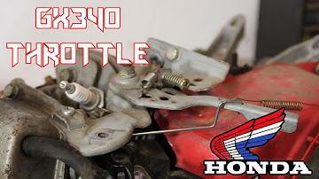 Predator 212/GX200 Go Kart Throttle Linkage With Removed Governor