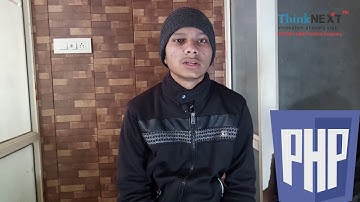 PHP Training in Chandigarh | Testimonial By Yashan Pareek | ThinkNEXT
