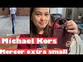 Michael Kors Mercer extra small crossbody bag