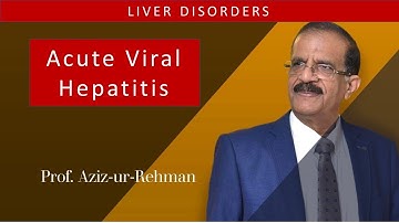 ENGLISH VIDEO FOR HCP: Acute Viral Hepatitis