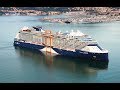 4k  the most exciting cruise ship 2019  celebrity edge  first call la spezia  italy
