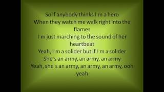Army- Lady Antebellum Lyrics