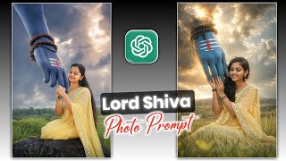 Lord Shiva Holding Hands Photo Editing with ChatGPT | ChatGPT Photo Editing Telugu screenshot 2