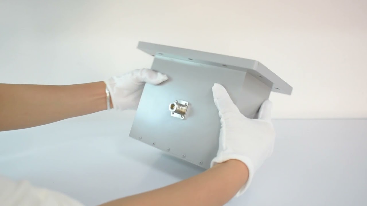 Waveguide adaptor WR650 to coaxial connector for 1.13 ~ 1.73GHz