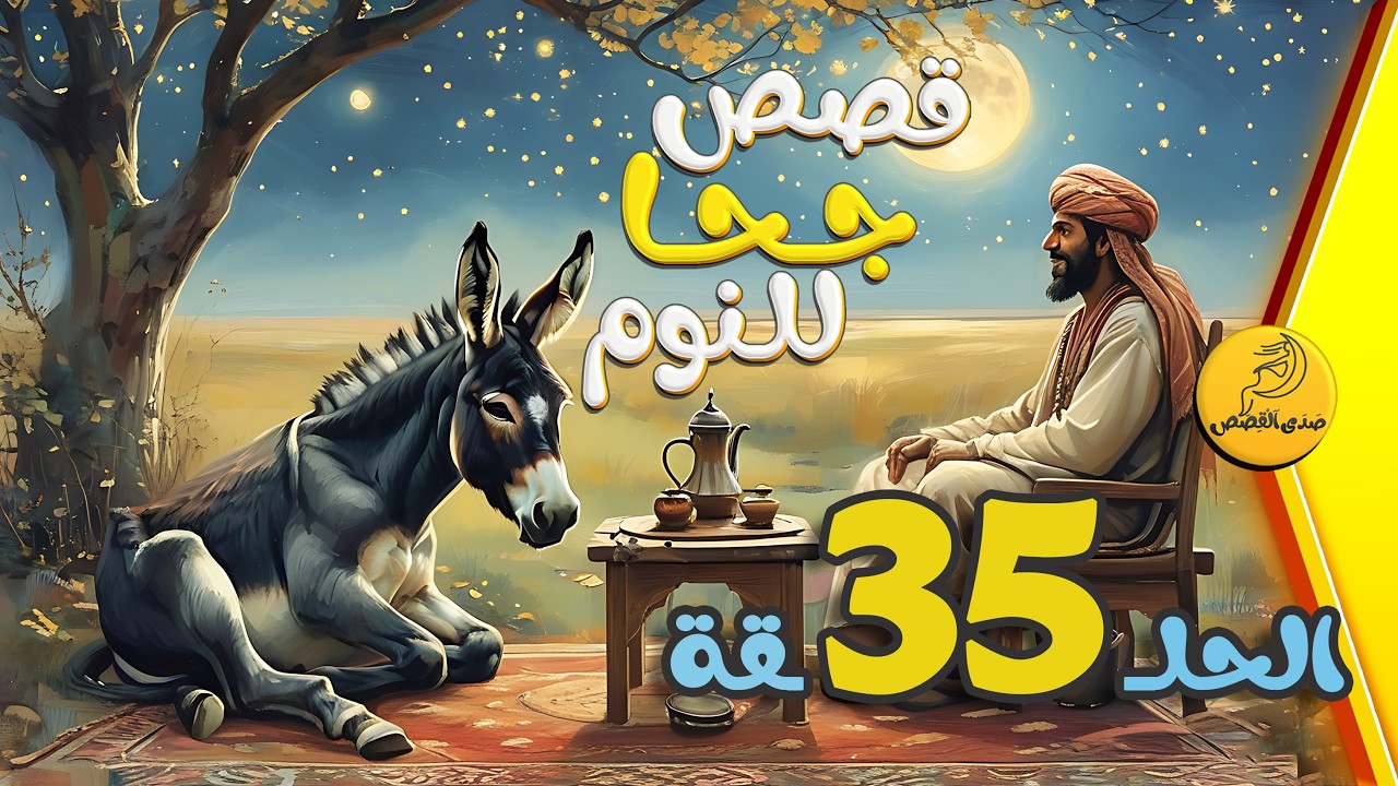 الحلقة 35 ✨ مجموعة قصص جحا الممتعة والمسلية | قصص قبل النوم 🎭✨