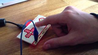 A few drum beats with Makey Makey