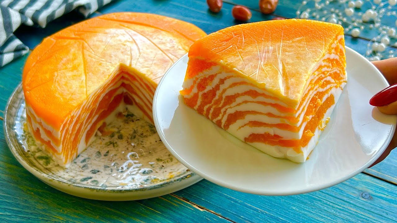 Простой и вкусный десерт из тыквы с минимальным количеством ингредиентов, самый простой рецепт!