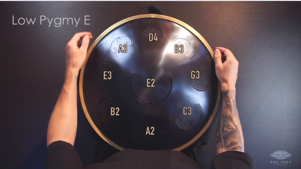 RAV Vast E Low Pygmy | Steel Tongue Drum Sound Test - YouTube