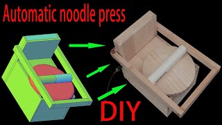 Electric noodle maker, noodle pressing machine-------free template