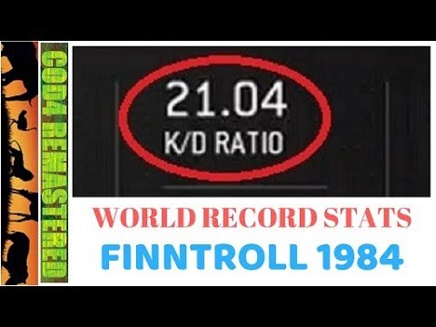 WORLDS HIGHEST K/D RATIO ON COD4: FINNTROLL 1984'S 21 KD (FINNTROLL 1984'S BEASTS OF THE WILD #63) - YouTube