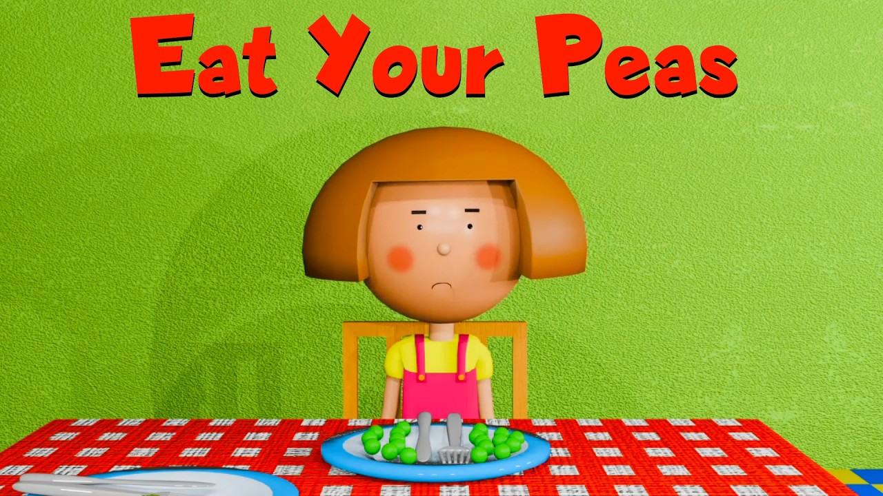 241 DAISY Eat Your Peas 音声絵本 Eat Your Peas | READ ALOUD - YouTube