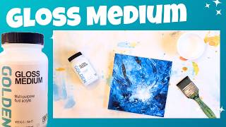 How to Apply Gloss Medium to an Acrylic Painting screenshot 2
