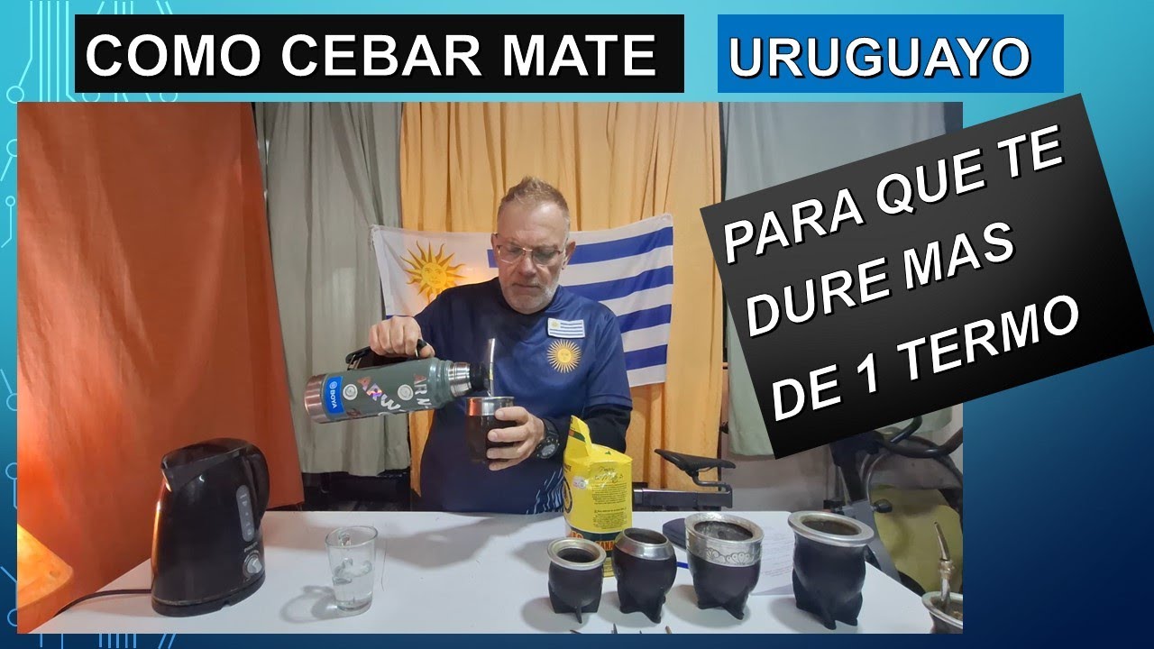 Cómo se prepara el mate uruguayo 🧉 Todos los trucos para que te dure el termo entero | RodoTV