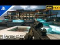 Infiltrate mansion ps5 immersive ultra graphics gameplay 4k60fps call of duty