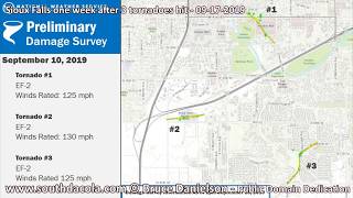 2019-09-17 one week after Sioux Falls Tornado clean-up efforts