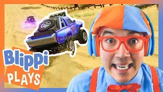 Matchbox Racing! | Blippi Plays | Educational & Gaming Videos for Kids screenshot 5