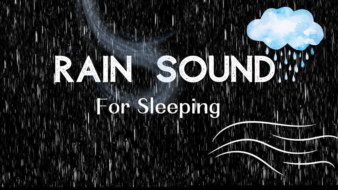 You just need the sound of heavy rain and thunder to sleep more soundly ...