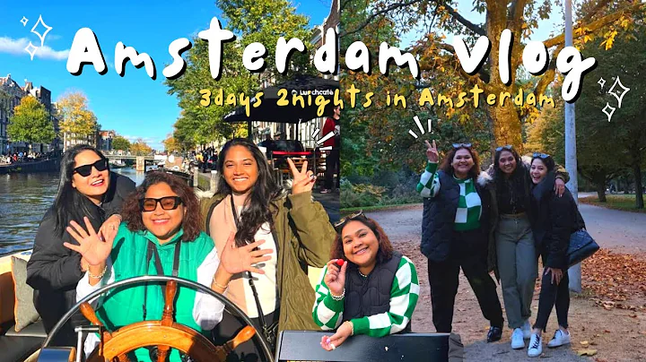 Amsterdam Travel Vlog  Things to do in Amsterdam