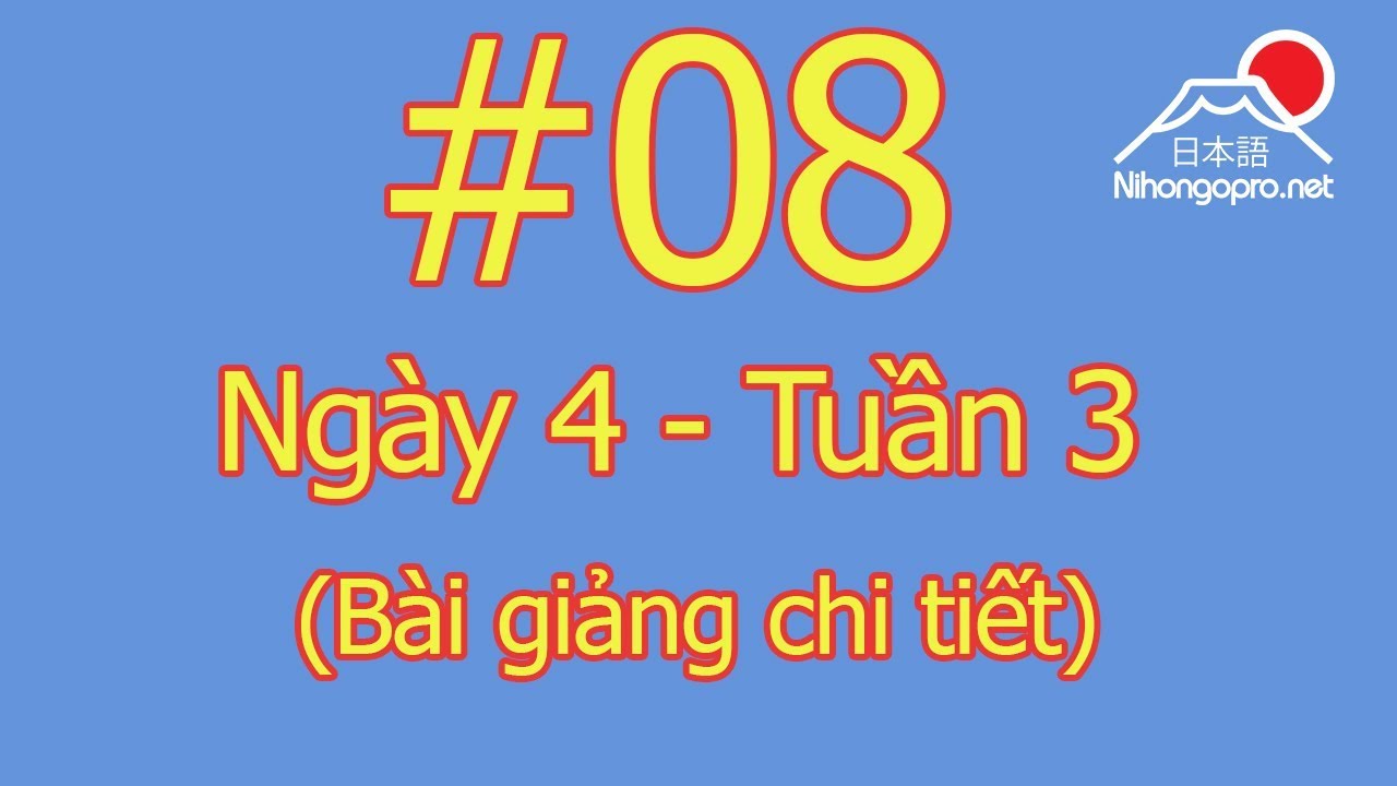 Đọc hiểu N3 - Ngày 4 - Tuần 3 - Somatome (Bài giảng chi tiết)