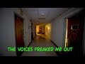 Voices In The Basement Scare - ABANDONED HOSPITAL