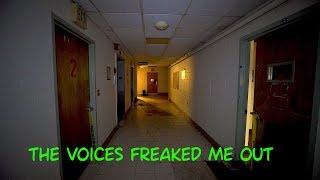 Voices In The Basement Scare - ABANDONED HOSPITAL