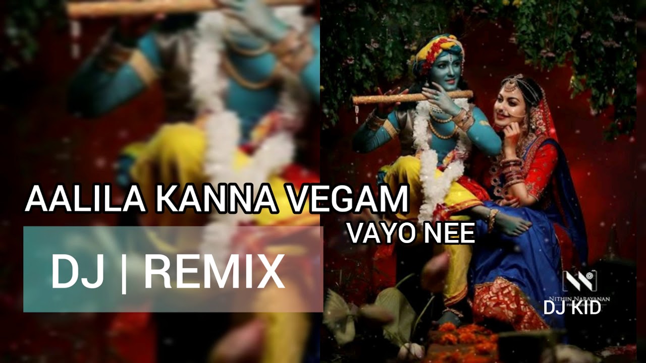 Aalila Kanna Vegam Vayo nee DJ | REMIX Song mix By DJ KID