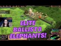 AoE2 - Team Ranked Against Elite Ballista Elephants!