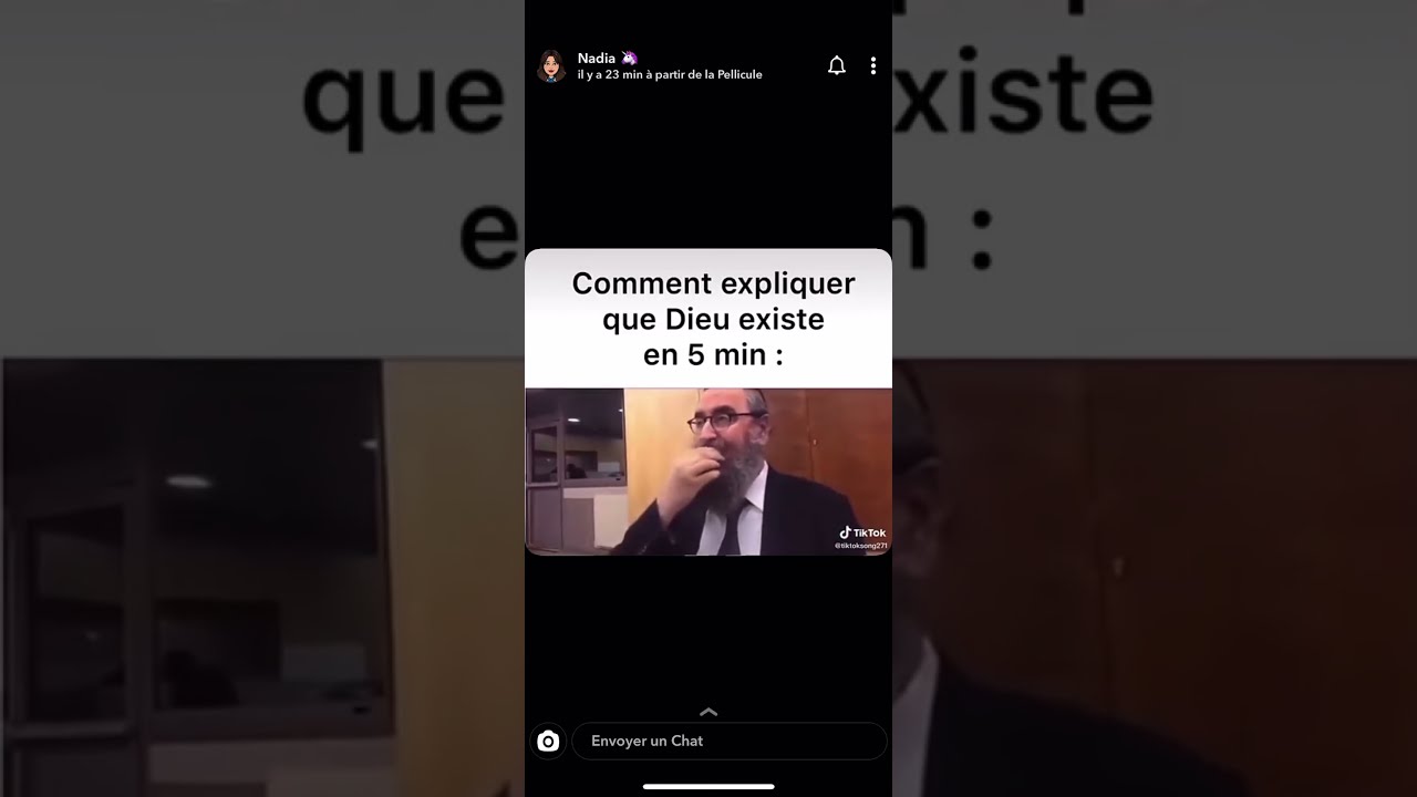 Preuve Que Dieu Existe Dite Par Un Rabin Je Suis Musulmane Mais Il L A Tr S Bien Expliqu 