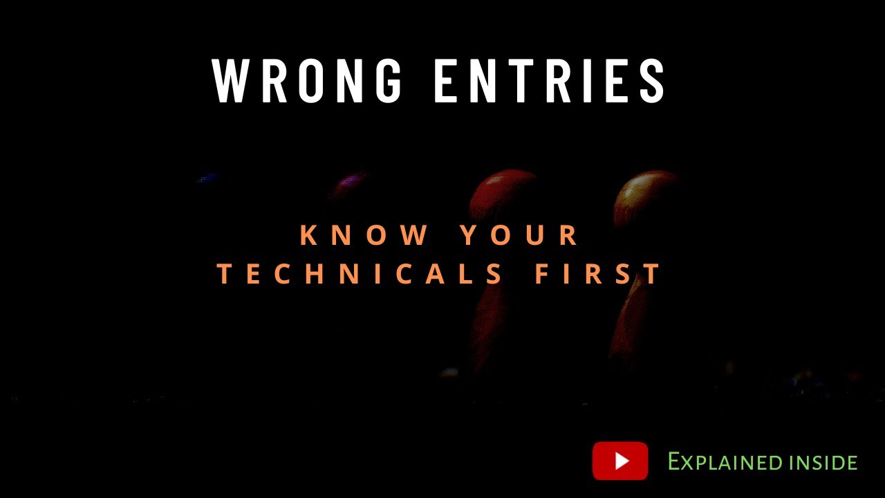 WRONG ENTRIES || KNOW YOUR TECHNICALS PROPERLY || HYIT || TradingView ...