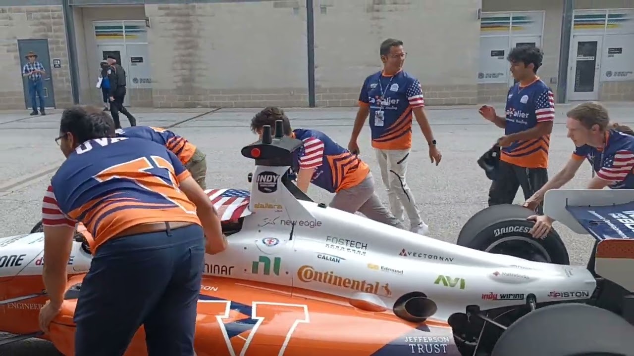 Madhur Behl and the UVA Autonomous Racing Team