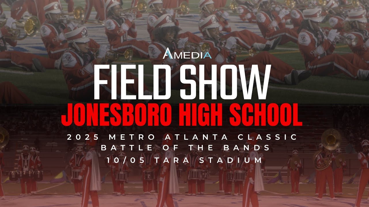 Jonesboro High School | 2025 Metro Atlanta Classic Battle Of The Bands | 4K 2160p 🔥🎥🎬‼️